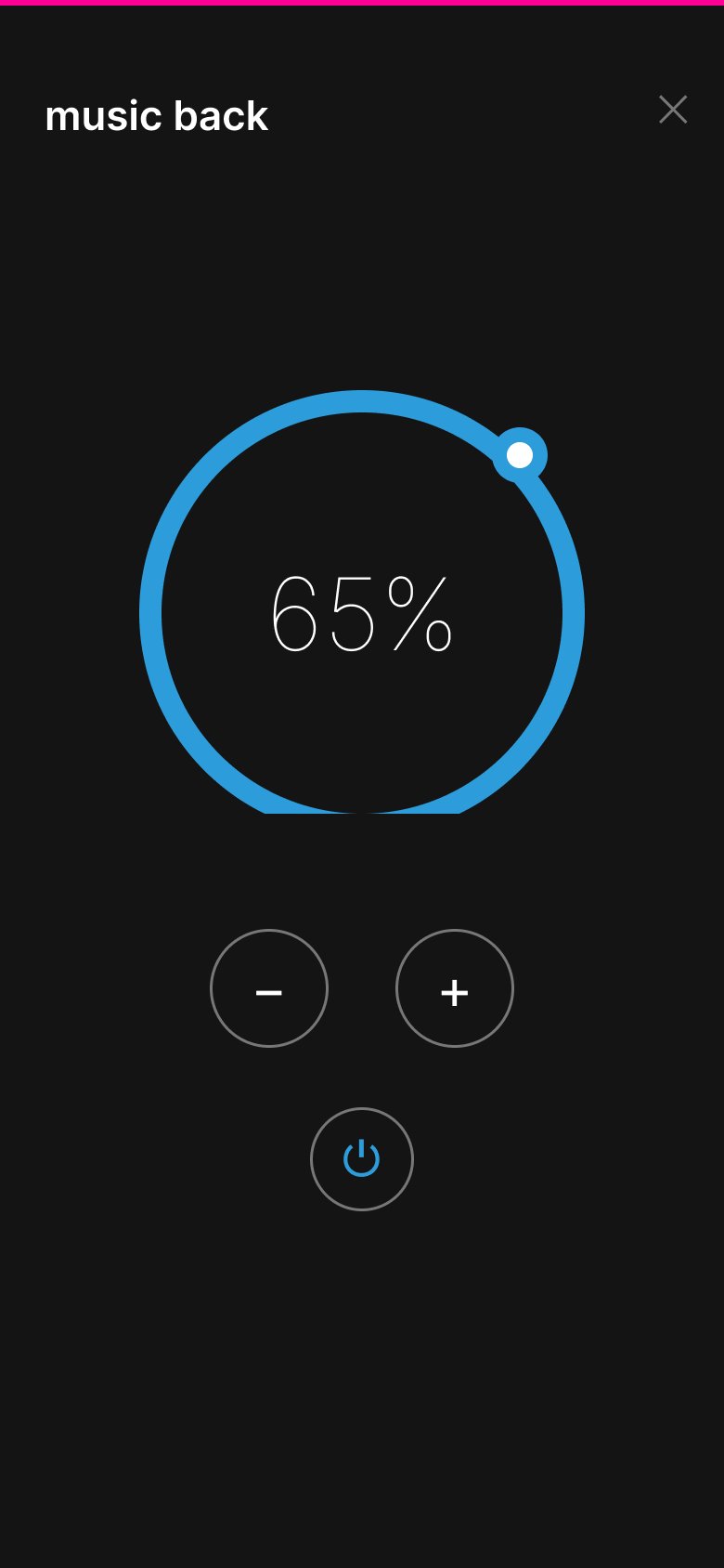Figma wireframe for the Home Assistant dashboard — long-press popup exploration