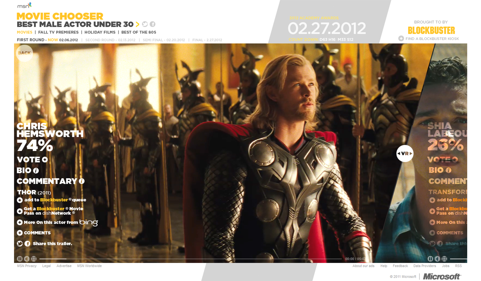 2012 ACADEMY AWARDS — slide 3