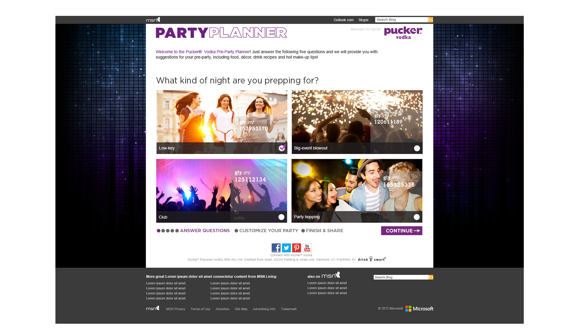PARTY PLANNER — slide 4